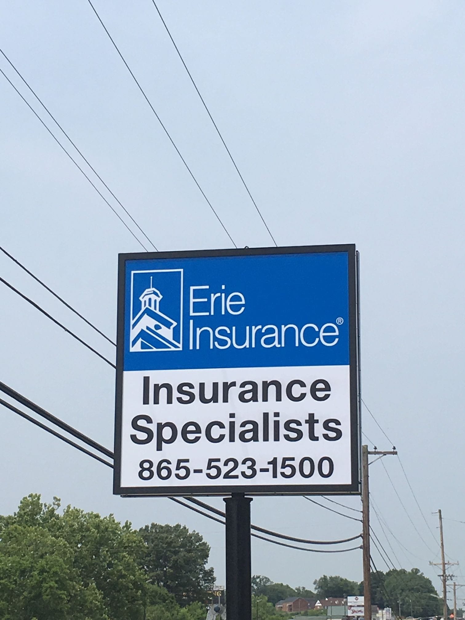 This is a metal framed box. The sign is retro fit with flex face frame and backlit flex faces.