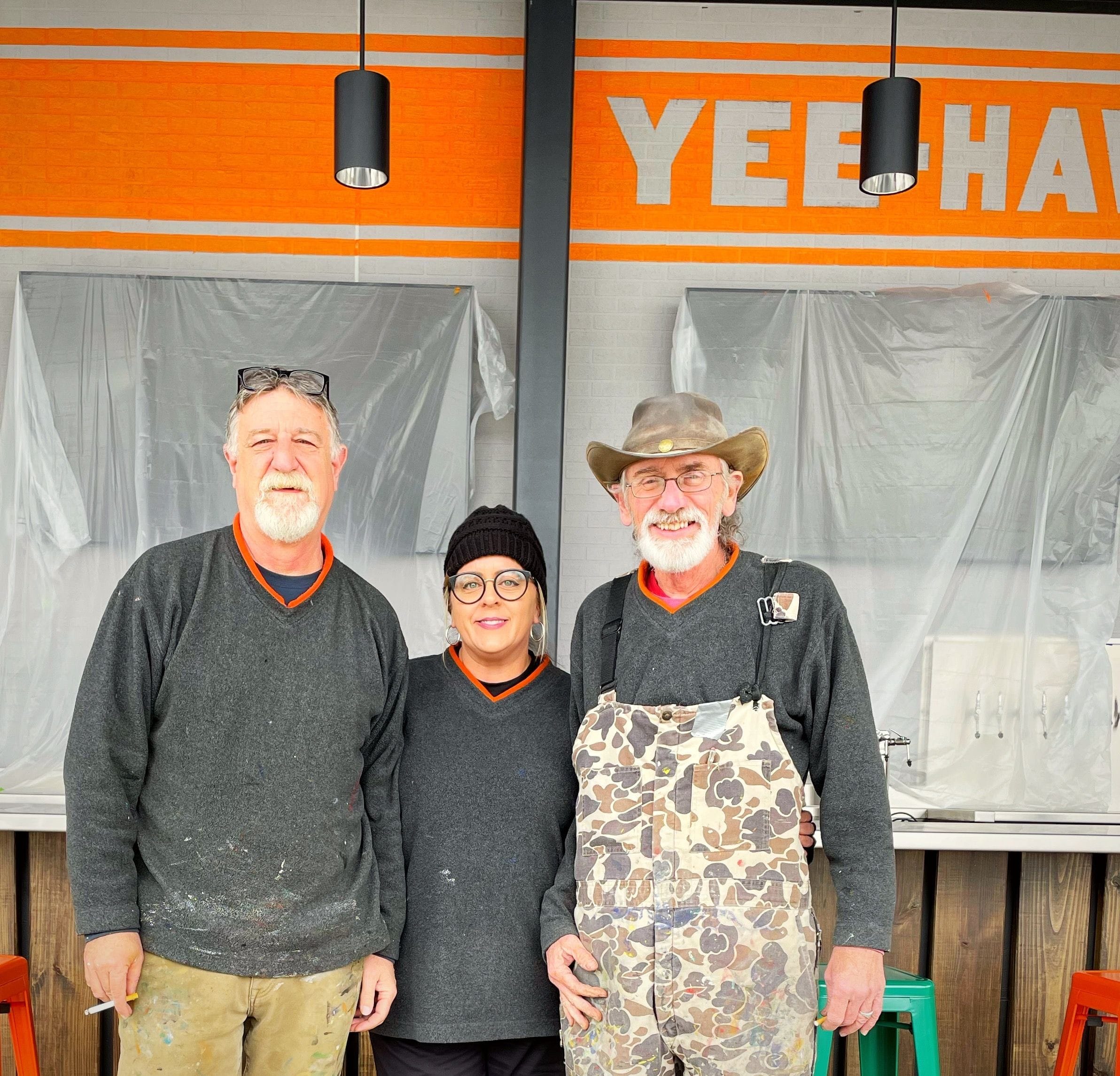 These 3 sign painters are the best sign painters in Knoxville,TN
Old School Sign Painters. Coulter Signs sign painters, hand letterers and mural painters.